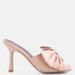 Wonderbuz Spool Heel Bow Slider Heels