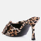Wonderbuz Spool Heel Bow Slider Heels