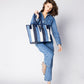MKF Collection by Mia K. - Juliana Tote Bag and Wristlet Set