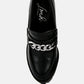 Y2K Chunky High Block Heeled Loafers