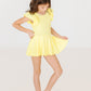 Yellow S/S Twirl Leotard