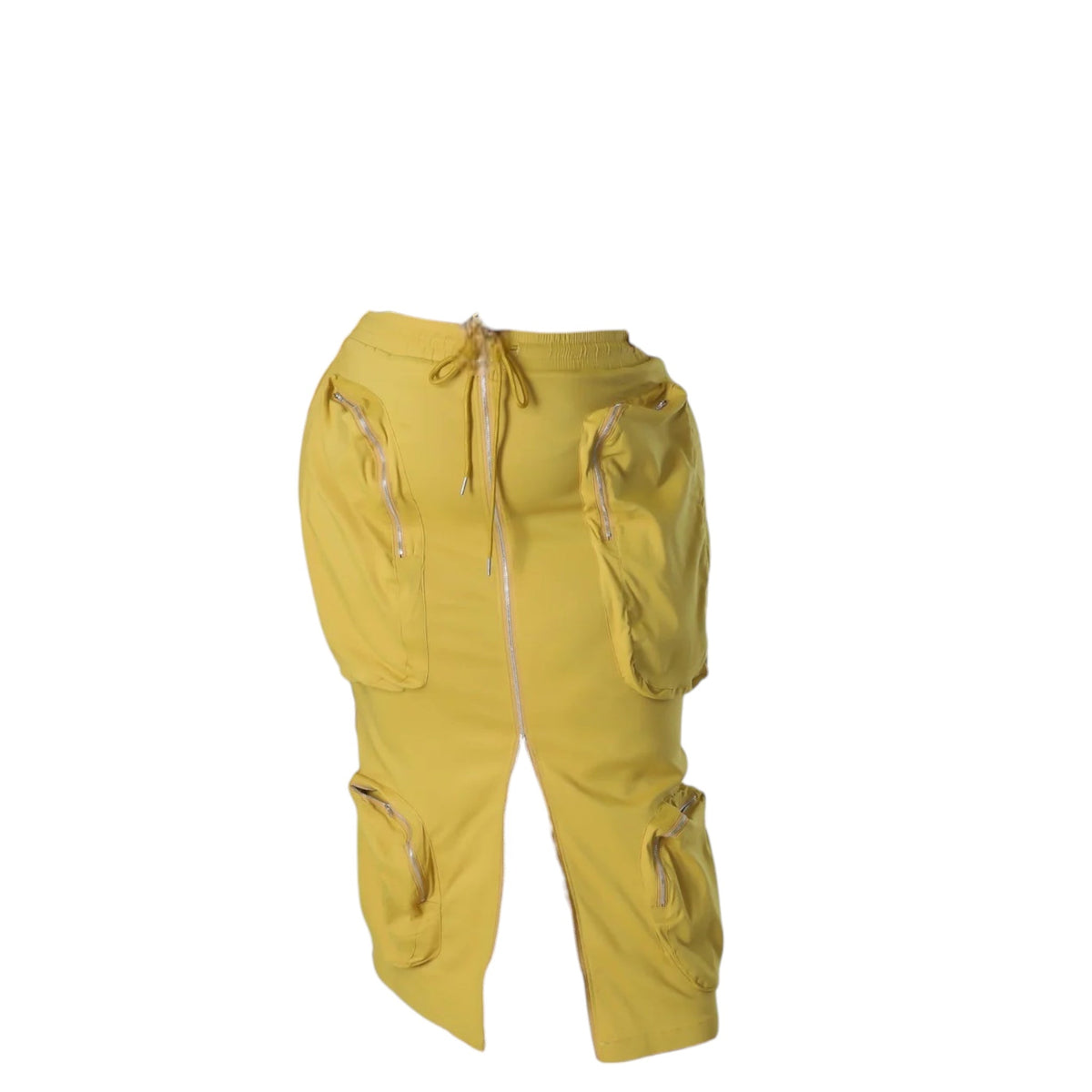Zip Up Cargo Skirt