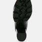 Yeti High Heel Lace Up Biker Boots