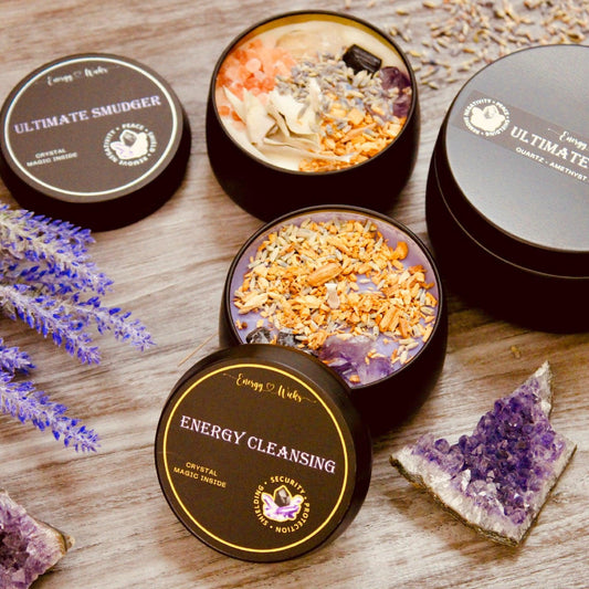 Energy Cleansing Tin Candle