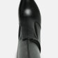Zade Thigh High Long Boots In Stretch Patent Pu