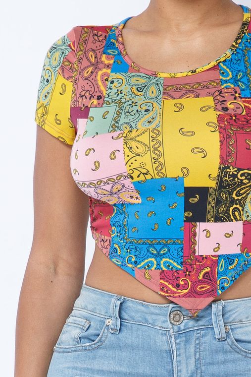 “Rider” Crop Top